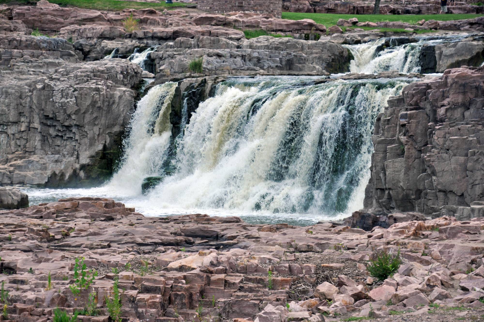 Falls Park in Sioux Falls, South Dakota